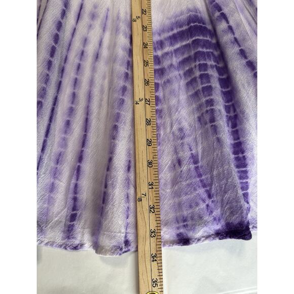 Advance Apparels Embroidered Dress Free Size Boho Beach Lightweight Tie-dyed - Picture 14 of 15